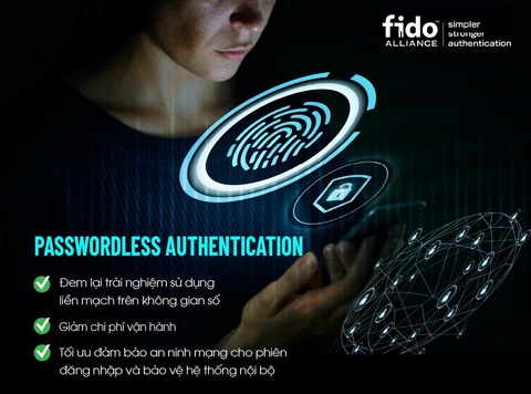 VinCSS ra mắt khoá xác thực FIDO2 đăng nhập không mật khẩu - Ảnh 1. VinCSS ra mắt khoá xác thực FIDO2 đăng nhập không mật khẩu - Ảnh 1.