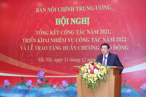 Trưởng Ban Nội chính trung ương: Kiên trì theo đuổi đến cùng việc xử lý các vụ án lớn - Ảnh 1. Trưởng Ban Nội chính trung ương: Kiên trì theo đuổi đến cùng việc xử lý các vụ án lớn - Ảnh 1.