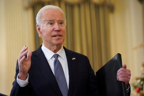 Tổng thống Joe Biden: Sẽ gây khó khăn cho Nga nếu Nga muốn tấn công Ukraine - Ảnh 1. Tổng thống Joe Biden: Sẽ gây khó khăn cho Nga nếu Nga muốn tấn công Ukraine - Ảnh 1.