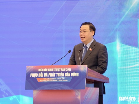 Chủ tịch Quốc hội: Phải hỗ trợ doanh nghiệp - Ảnh 1. Chủ tịch Quốc hội: Phải hỗ trợ doanh nghiệp - Ảnh 1.