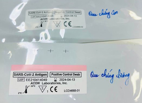Dùng test nhanh COVID-19 tại nhà, bạn đã nghe về que chứng dương? - Ảnh 1. Dùng test nhanh COVID-19 tại nhà, bạn đã nghe về que chứng dương? - Ảnh 1.