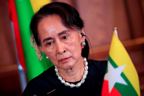 Myanmar: Bà Aung San Suu Kyi lãnh 4 năm tù - Ảnh 1. Myanmar: Bà Aung San Suu Kyi lãnh 4 năm tù - Ảnh 1.