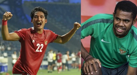 Bộ đôi đặc biệt của đội tuyển Indonesia - Ảnh 1. Bộ đôi đặc biệt của đội tuyển Indonesia - Ảnh 1.
