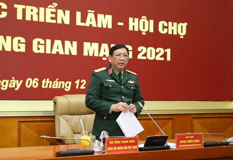 Hơn 130 doanh nghiệp tham gia triển lãm, hội chợ kinh tế - quốc phòng trên không gian mạng - Ảnh 1. Hơn 130 doanh nghiệp tham gia triển lãm, hội chợ kinh tế - quốc phòng trên không gian mạng - Ảnh 1.