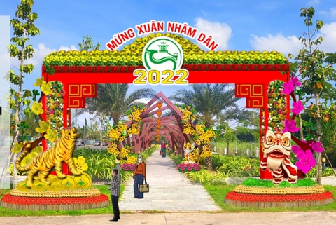 Cần Thơ: Không làm đường hoa nghệ thuật xuân Nhâm Dần - Ảnh 1. Cần Thơ: Không làm đường hoa nghệ thuật xuân Nhâm Dần - Ảnh 1.