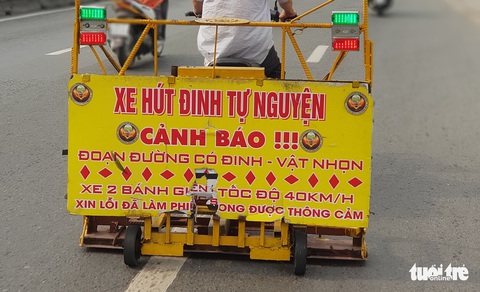 Đinh tặc xuất hiện trở lại trên quốc lộ 1 ở huyện Bình Chánh, TP.HCM - Ảnh 5. Đinh tặc xuất hiện trở lại trên quốc lộ 1 ở huyện Bình Chánh, TP.HCM - Ảnh 5.
