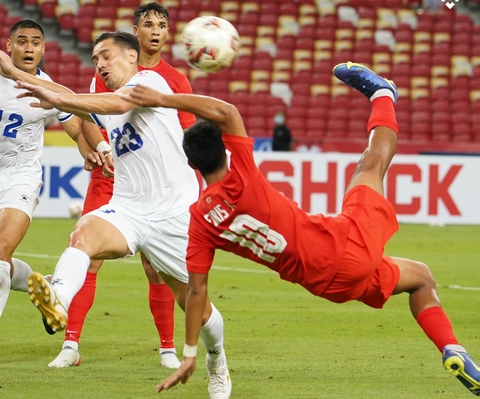Thắng Philippines 2-1, Singapore đặt một chân vào bán kết AFF Cup 2020 - Ảnh 1. Thắng Philippines 2-1, Singapore đặt một chân vào bán kết AFF Cup 2020 - Ảnh 1.