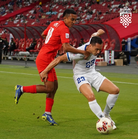 Thắng Philippines 2-1, Singapore đặt một chân vào bán kết AFF Cup 2020 - Ảnh 2. Thắng Philippines 2-1, Singapore đặt một chân vào bán kết AFF Cup 2020 - Ảnh 2.