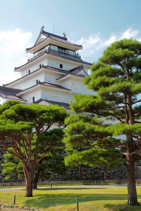 Vẻ đẹp bốn mùa của lâu đài Tsuruga, Fukushima - Ảnh 3. Vẻ đẹp bốn mùa của lâu đài Tsuruga, Fukushima - Ảnh 3.