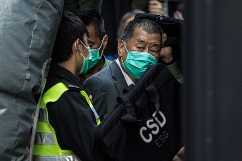 Tòa Hong Kong: Tỉ phú truyền thông Jimmy Lai tham gia tụ tập trái phép - Ảnh 1. Tòa Hong Kong: Tỉ phú truyền thông Jimmy Lai tham gia tụ tập trái phép - Ảnh 1.