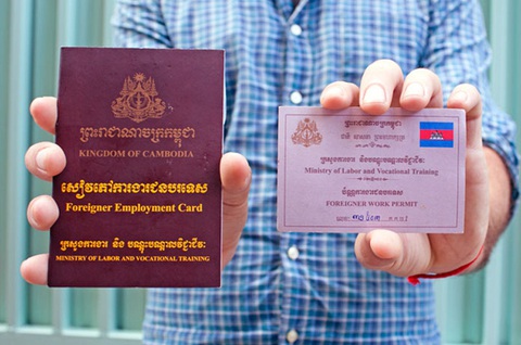 Campuchia gia hạn giấy phép cho lao động nước ngoài - Ảnh 1. Campuchia gia hạn giấy phép cho lao động nước ngoài - Ảnh 1.