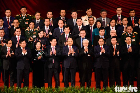 Những hình ảnh ghi dấu tại lễ bế mạc Đại hội XIII - Ảnh 1. Những hình ảnh ghi dấu tại lễ bế mạc Đại hội XIII - Ảnh 1.