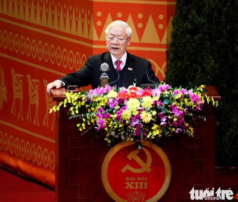 Những hình ảnh ghi dấu tại lễ bế mạc Đại hội XIII - Ảnh 3. Những hình ảnh ghi dấu tại lễ bế mạc Đại hội XIII - Ảnh 3.