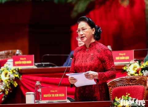 Những hình ảnh ghi dấu tại lễ bế mạc Đại hội XIII - Ảnh 6. Những hình ảnh ghi dấu tại lễ bế mạc Đại hội XIII - Ảnh 6.