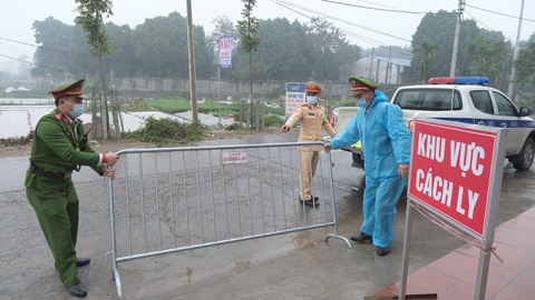 Phát hiện thêm 2 ca nhiễm COVID-19, Mê Linh phong tỏa một thôn - Ảnh 2. Phát hiện thêm 2 ca nhiễm COVID-19, Mê Linh phong tỏa một thôn - Ảnh 2.