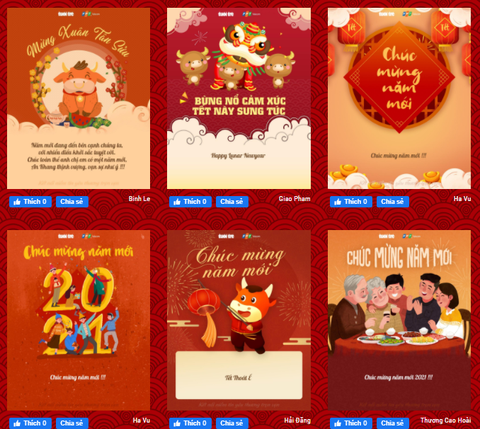 Cùng gửi gắm mong ước năm mới qua cánh thiệp xuân của Tuổi Trẻ Online - Ảnh 1. Cùng gửi gắm mong ước năm mới qua cánh thiệp xuân của Tuổi Trẻ Online - Ảnh 1.
