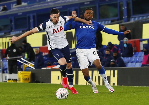 Everton đá văng Tottenham khỏi FA Cup sau trận cầu có 9 bàn thắng - Ảnh 4. Everton đá văng Tottenham khỏi FA Cup sau trận cầu có 9 bàn thắng - Ảnh 4.
