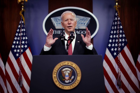 Ông Biden ra lệnh trừng phạt phe quân đội Myanmar - Ảnh 1. Ông Biden ra lệnh trừng phạt phe quân đội Myanmar - Ảnh 1.