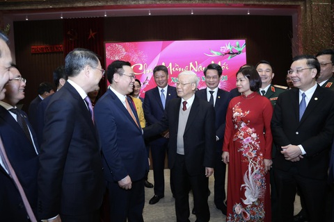 Tổng bí thư, Chủ tịch nước Nguyễn Phú Trọng: ‘Năm nay Hà Nội phải càng thắng to’ - Ảnh 1. Tổng bí thư, Chủ tịch nước Nguyễn Phú Trọng: ‘Năm nay Hà Nội phải càng thắng to’ - Ảnh 1.