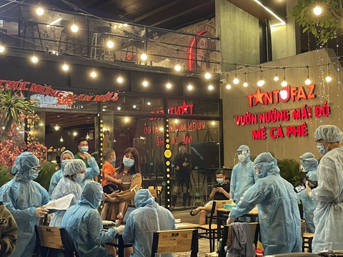 TP Thủ Đức tìm người đến quán ăn Vườn nướng Mái Đỏ vì liên quan COVID-19 - Ảnh 1. TP Thủ Đức tìm người đến quán ăn Vườn nướng Mái Đỏ vì liên quan COVID-19 - Ảnh 1.