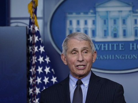 Israel thưởng cho bác sĩ Anthony Fauci 1 triệu USD vì đã ‘nói thật với quyền lực’ - Ảnh 1. Israel thưởng cho bác sĩ Anthony Fauci 1 triệu USD vì đã ‘nói thật với quyền lực’ - Ảnh 1.