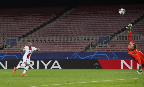 Mbappe lập hat-trick, PSG nhấn chìm Barca tại Nou Camp - Ảnh 6. Mbappe lập hat-trick, PSG nhấn chìm Barca tại Nou Camp - Ảnh 6.