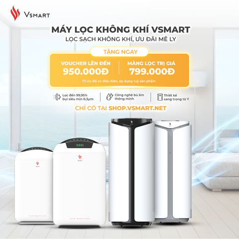 VinSmart trình làng máy lọc không khí và giải pháp quản lý nhà thông minh cho gia đình Việt - Ảnh 1. VinSmart trình làng máy lọc không khí và giải pháp quản lý nhà thông minh cho gia đình Việt - Ảnh 1.
