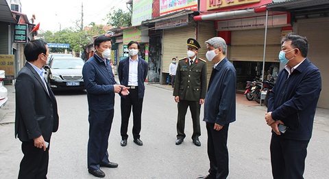 Bí thư Hải Dương phê bình lãnh đạo huyện Kim Thành chưa sâu sát dập dịch - Ảnh 1. Bí thư Hải Dương phê bình lãnh đạo huyện Kim Thành chưa sâu sát dập dịch - Ảnh 1.