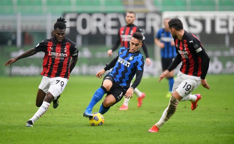 Inter thắng dễ AC Milan: 3-0 - Ảnh 3. Inter thắng dễ AC Milan: 3-0 - Ảnh 3.