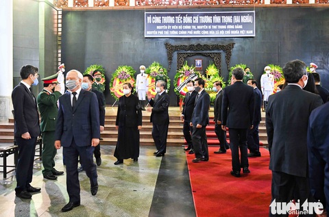 Lễ viếng nguyên Phó thủ tướng Trương Vĩnh Trọng tại Bến Tre và Hà Nội - Ảnh 18. Lễ viếng nguyên Phó thủ tướng Trương Vĩnh Trọng tại Bến Tre và Hà Nội - Ảnh 18.