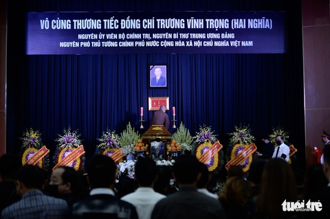 Lễ viếng nguyên Phó thủ tướng Trương Vĩnh Trọng tại Bến Tre và Hà Nội - Ảnh 9. Lễ viếng nguyên Phó thủ tướng Trương Vĩnh Trọng tại Bến Tre và Hà Nội - Ảnh 9.