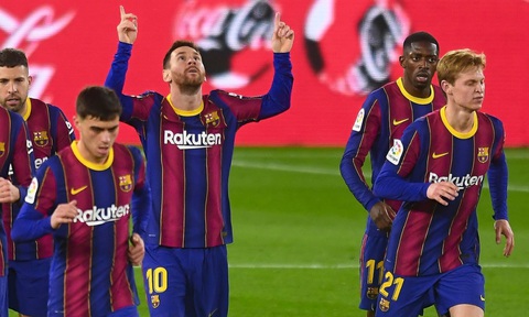Barca bị đội yếu cầm chân trên sân nhà - Ảnh 1. Barca bị đội yếu cầm chân trên sân nhà - Ảnh 1.