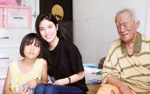 Nguyễn Đỗ Trúc Phương: Cô tiên của các cụ già, em nhỏ - Ảnh 1. Nguyễn Đỗ Trúc Phương: Cô tiên của các cụ già, em nhỏ - Ảnh 1.