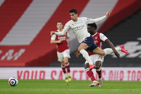 Hạ Arsenal, Man City thắng trận thứ 18 liên tiếp - Ảnh 2. Hạ Arsenal, Man City thắng trận thứ 18 liên tiếp - Ảnh 2.