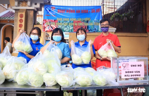 Người trẻ Sài Gòn thuê xe ra tận Hải Dương mua bắp cải về bán giá... 0 đồng - Ảnh 4. Người trẻ Sài Gòn thuê xe ra tận Hải Dương mua bắp cải về bán giá... 0 đồng - Ảnh 4.