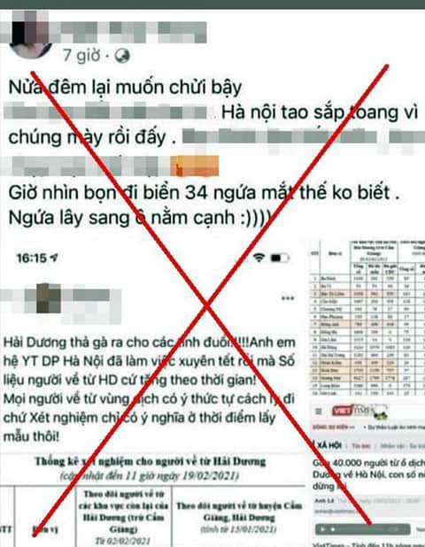 Nửa đêm lại muốn chửi bậy về chống dịch ở Hải Dương, cô gái bị xử phạt - Ảnh 2. Nửa đêm lại muốn chửi bậy về chống dịch ở Hải Dương, cô gái bị xử phạt - Ảnh 2.