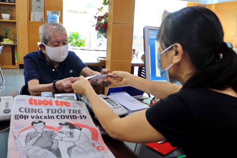 Cùng Tuổi Trẻ góp vắc xin COVID-19: Thật sự cảm động, tôi không thể đứng ngoài cuộc - Ảnh 1. Cùng Tuổi Trẻ góp vắc xin COVID-19: Thật sự cảm động, tôi không thể đứng ngoài cuộc - Ảnh 1.