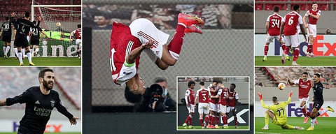 Arsenal nghẹt thở giành vé đi tiếp - Ảnh 1. Arsenal nghẹt thở giành vé đi tiếp - Ảnh 1.