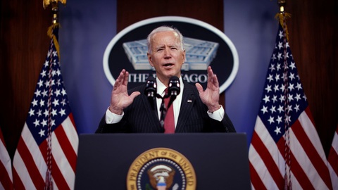 Ông Biden bất ngờ ra lệnh không kích Syria - Ảnh 1. Ông Biden bất ngờ ra lệnh không kích Syria - Ảnh 1.