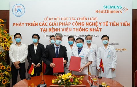 Siemens Healthineers hợp tác với Bệnh viện Thống Nhất phát triển giải pháp công nghệ y tế - Ảnh 1. Siemens Healthineers hợp tác với Bệnh viện Thống Nhất phát triển giải pháp công nghệ y tế - Ảnh 1.