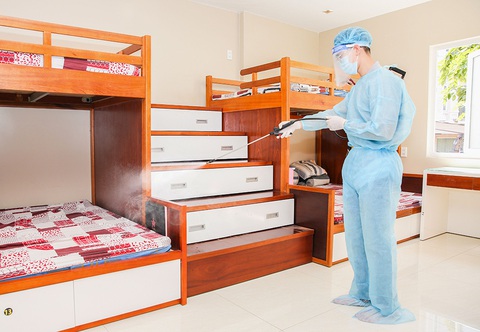 Thẩm mỹ viện Ngọc Dung tự chủ động cách ly tập trung nhân viên - Ảnh 3. Thẩm mỹ viện Ngọc Dung tự chủ động cách ly tập trung nhân viên - Ảnh 3.