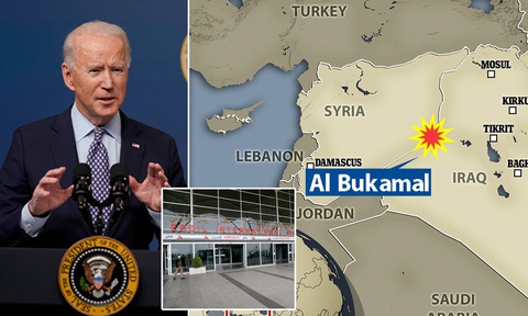 Tổng thống Biden: Không kích Syria là cảnh báo với Iran - Ảnh 1. Tổng thống Biden: Không kích Syria là cảnh báo với Iran - Ảnh 1.
