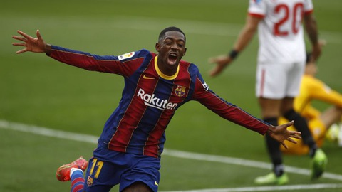 Messi kiến tạo và ghi bàn giúp Barca vượt mặt Real Madrid - Ảnh 2. Messi kiến tạo và ghi bàn giúp Barca vượt mặt Real Madrid - Ảnh 2.