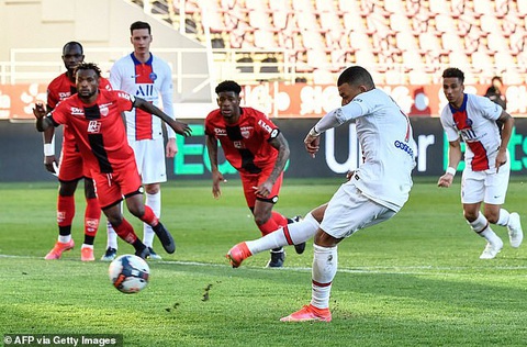 PSG đè bẹp đội chót bảng Dijon với cú đúp của Mbappe - Ảnh 2. PSG đè bẹp đội chót bảng Dijon với cú đúp của Mbappe - Ảnh 2.