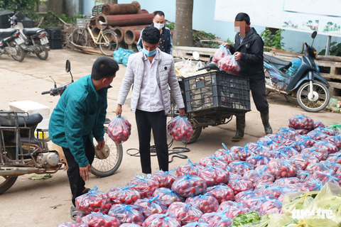 Nông sản hết cảnh đổ xuống sông Hồng nhưng khách mua trả tiền tùy tâm - Ảnh 9. Nông sản hết cảnh đổ xuống sông Hồng nhưng khách mua trả tiền tùy tâm - Ảnh 9.