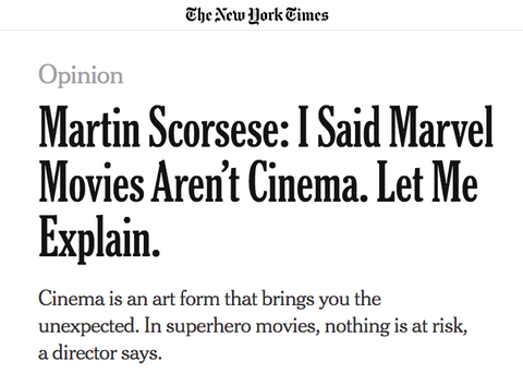 Martin Scorsese chỉ trích: Điện ảnh đang ngày càng mất giá? - Ảnh 5. Martin Scorsese chỉ trích: Điện ảnh đang ngày càng mất giá? - Ảnh 5.