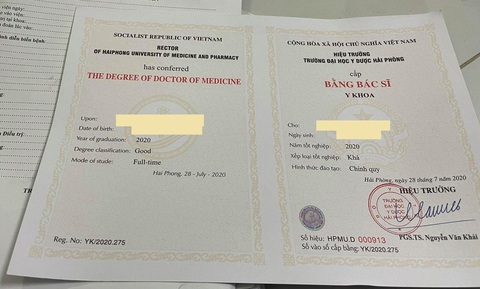 Triệt phá băng nhóm làm giả bằng bác sĩ y khoa, đại học sư phạm - Ảnh 2. Triệt phá băng nhóm làm giả bằng bác sĩ y khoa, đại học sư phạm - Ảnh 2.
