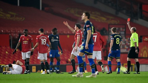 Đại thắng Southampton 9-0, Man Utd bắt kịp Man City trên ngôi đầu - Ảnh 1. Đại thắng Southampton 9-0, Man Utd bắt kịp Man City trên ngôi đầu - Ảnh 1.