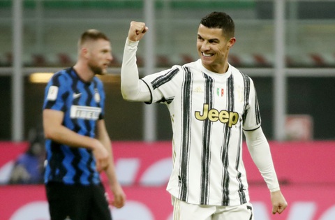 Ronaldo lập cú đúp, Juventus thắng ngược Inter ở Cúp quốc gia Ý - Ảnh 3. Ronaldo lập cú đúp, Juventus thắng ngược Inter ở Cúp quốc gia Ý - Ảnh 3.