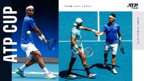 Điểm tin thể thao tối 3-2: Sao Barca 26 lần dương tính với COVID-19, Ý vào bán kết ATP Cup - Ảnh 2. Điểm tin thể thao tối 3-2: Sao Barca 26 lần dương tính với COVID-19, Ý vào bán kết ATP Cup - Ảnh 2.